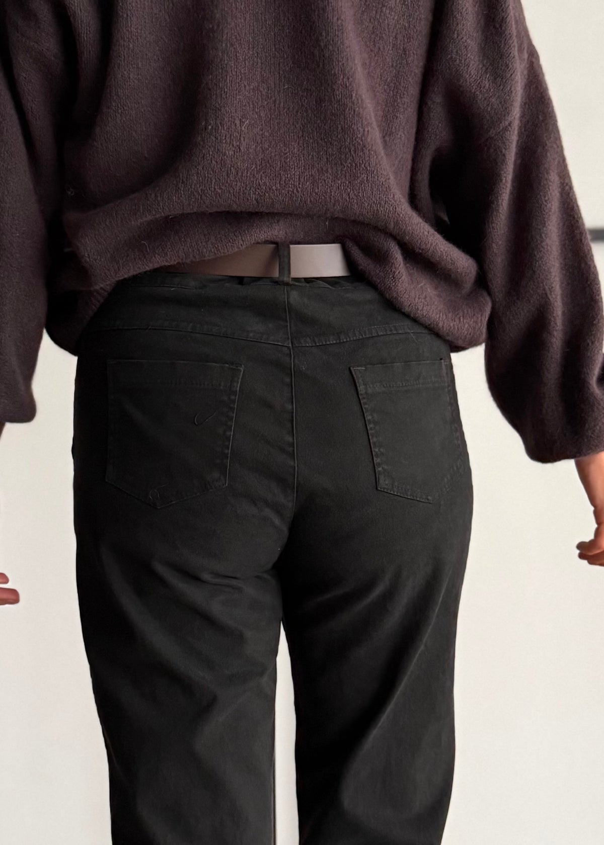 Pantalone nero e trombetta - ZAHJR