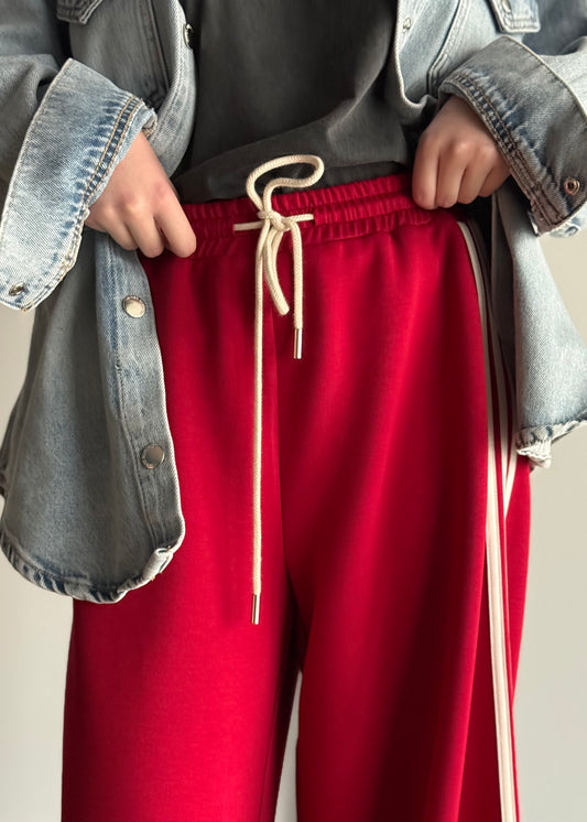 Pantalone tuta KONTATTO con bande laterali