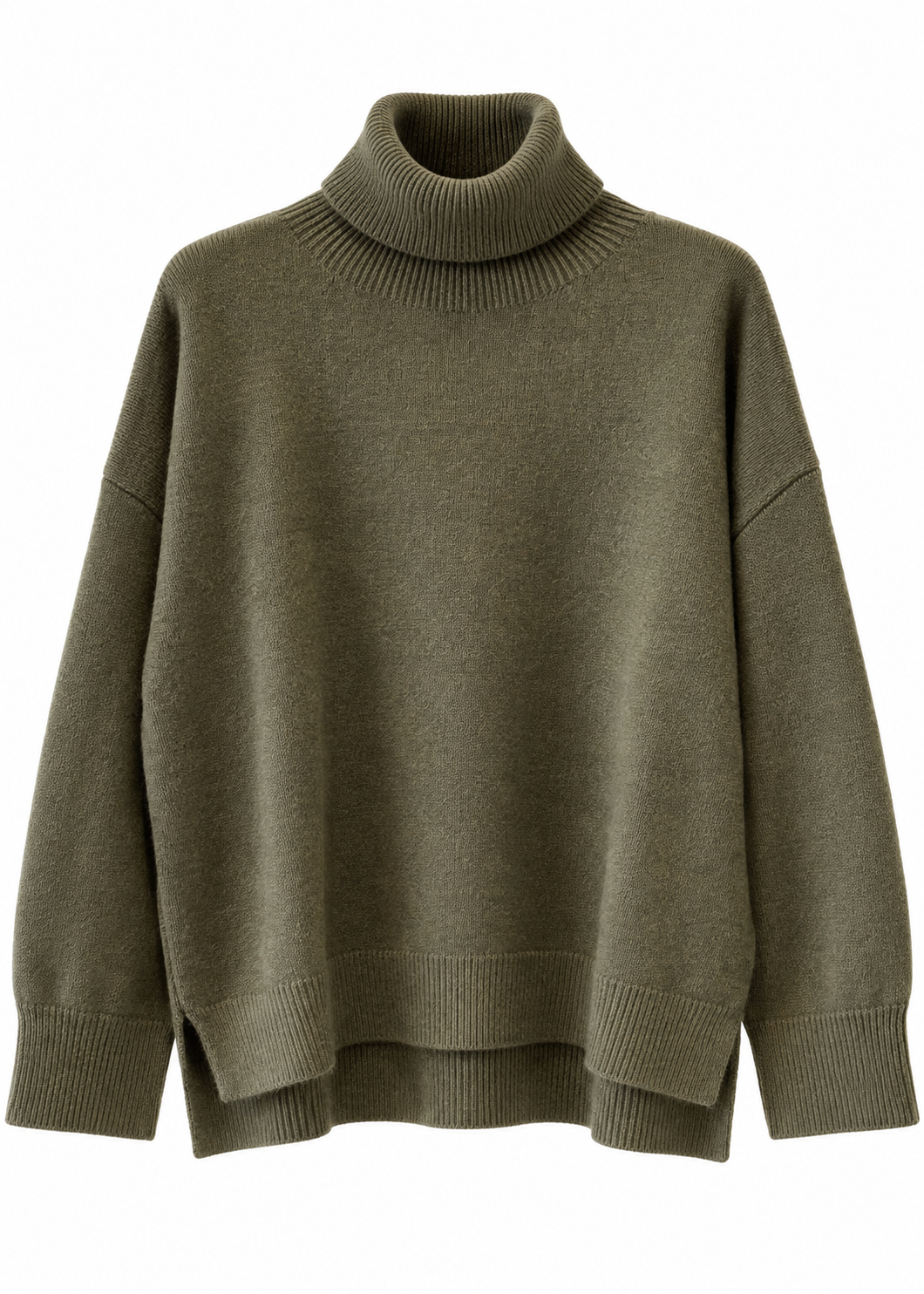 Maglia over olio collo alto - ZAHJR