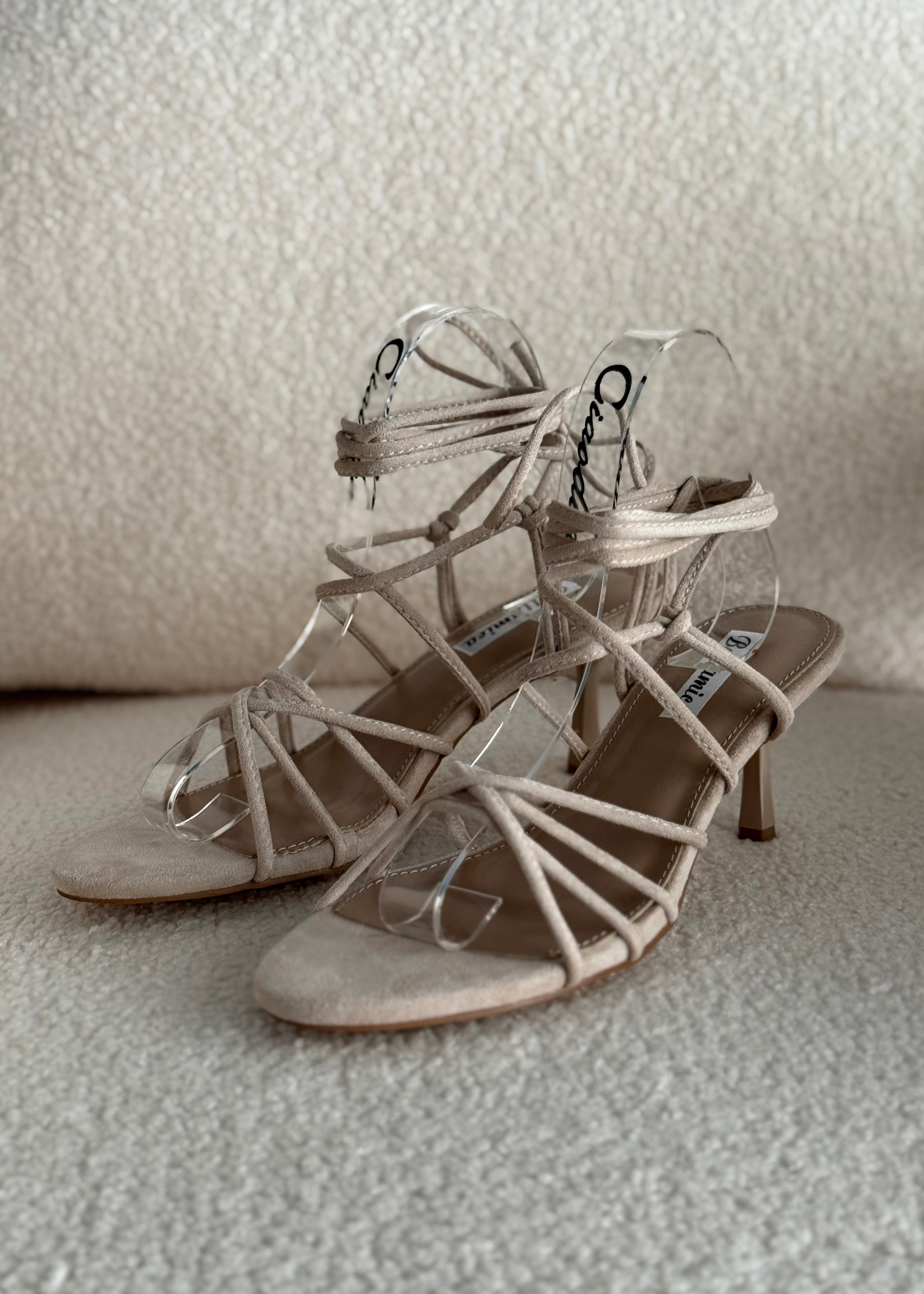 Sandali lace-up THEVICE beige