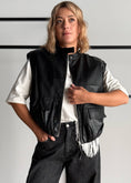 Carica l'immagine nel visualizzatore della galleria, Gilet biker effetto pelle - PHILIALOFT
