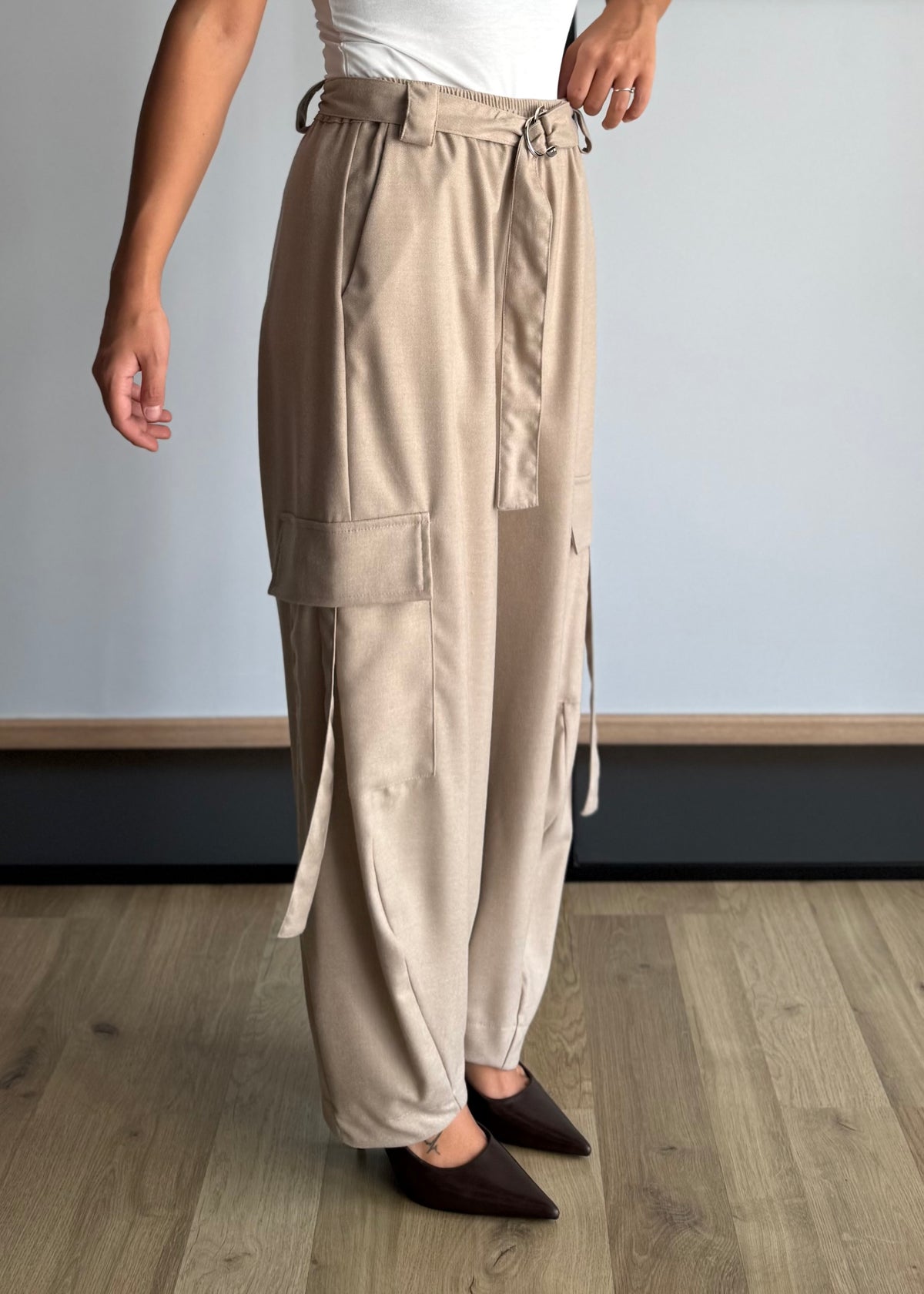 Pantalone cargo con cintura - PHILIALOFT