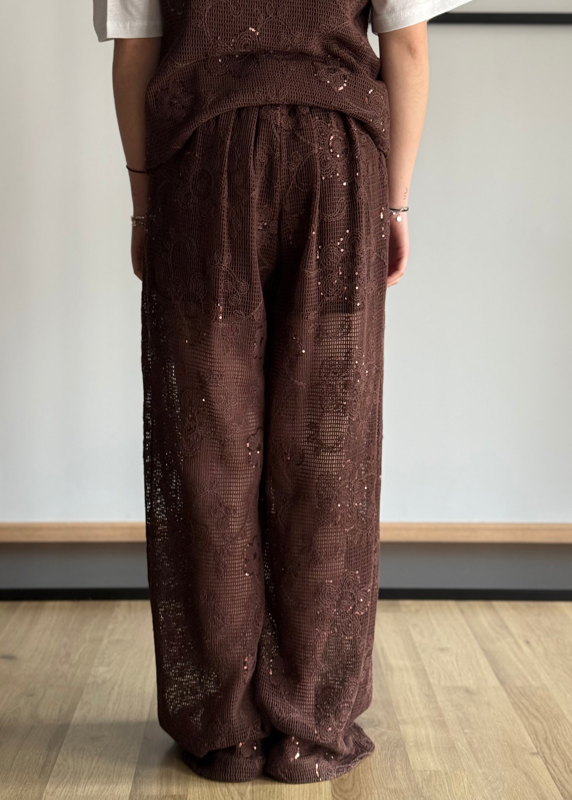 Pantalone ZAHJR in crochet