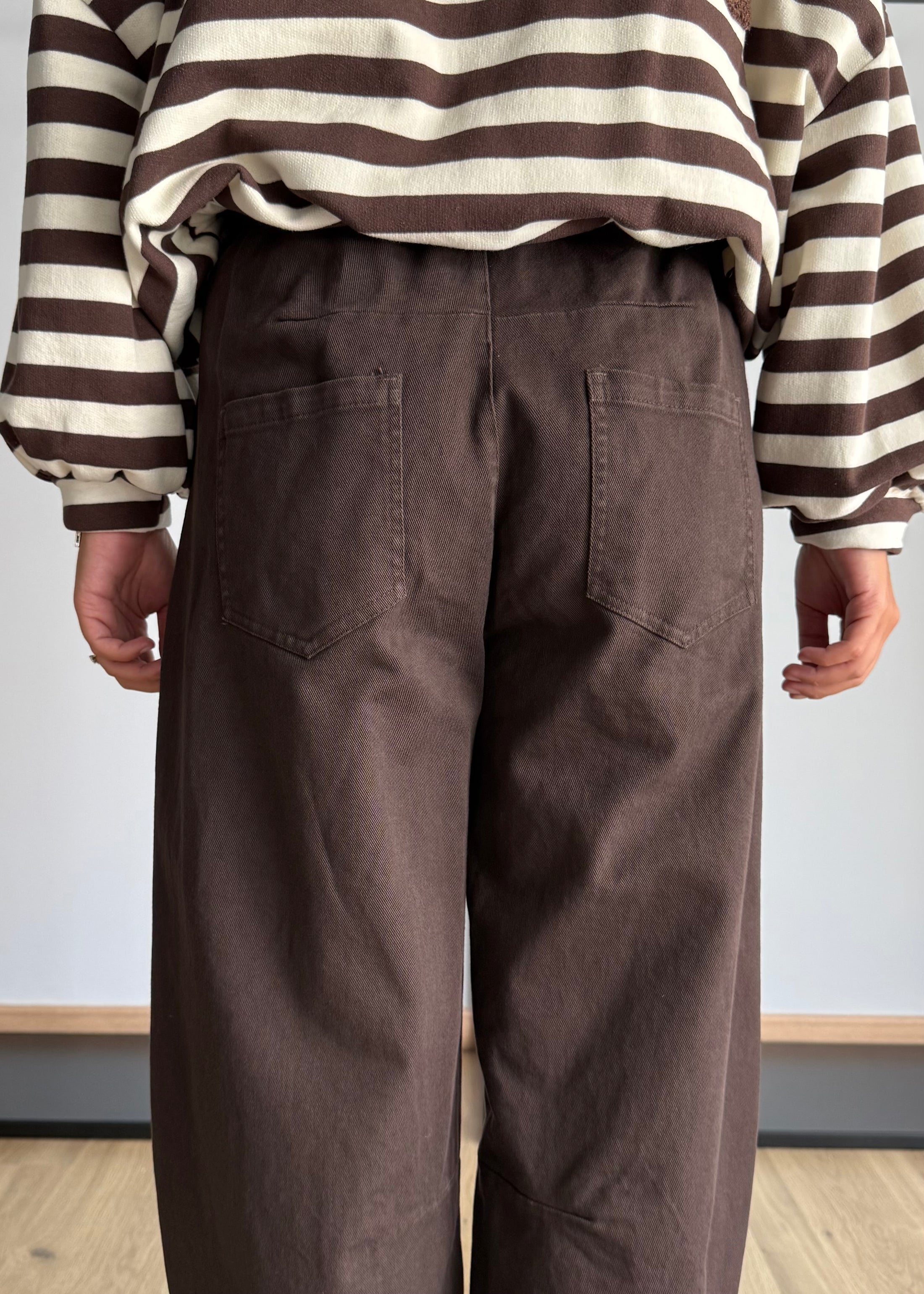 Pantalone moro balloon con cintura - ZAHJR