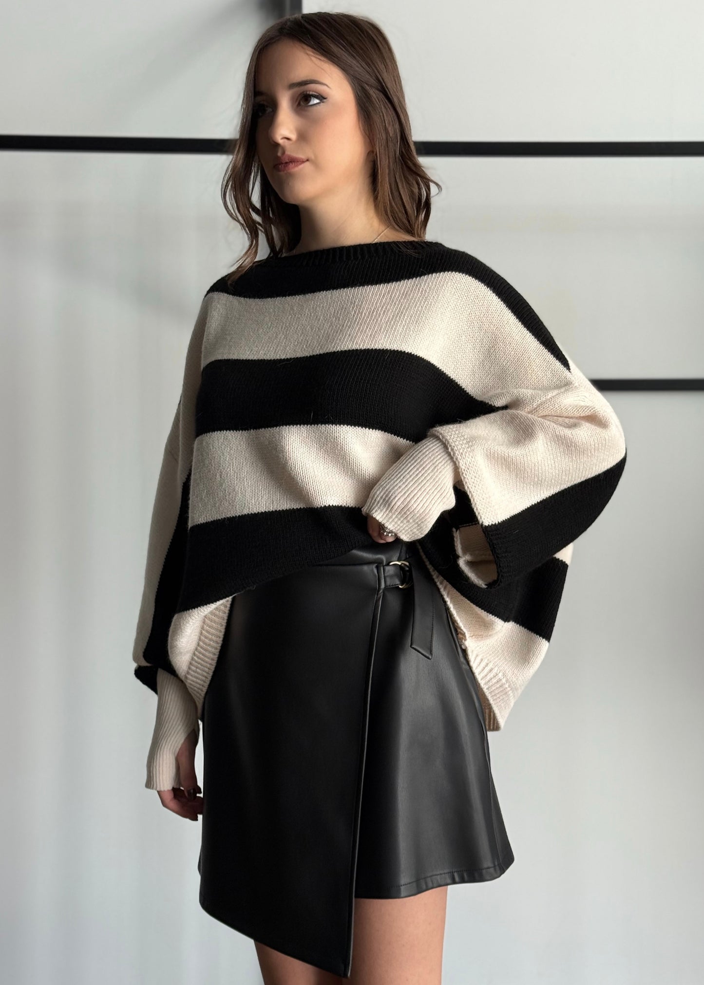 Gonna PHILIALOFT in ecopelle