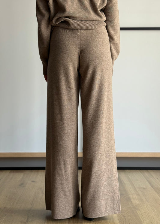 Pantaloni palazzo in misto lana -KONTATTO