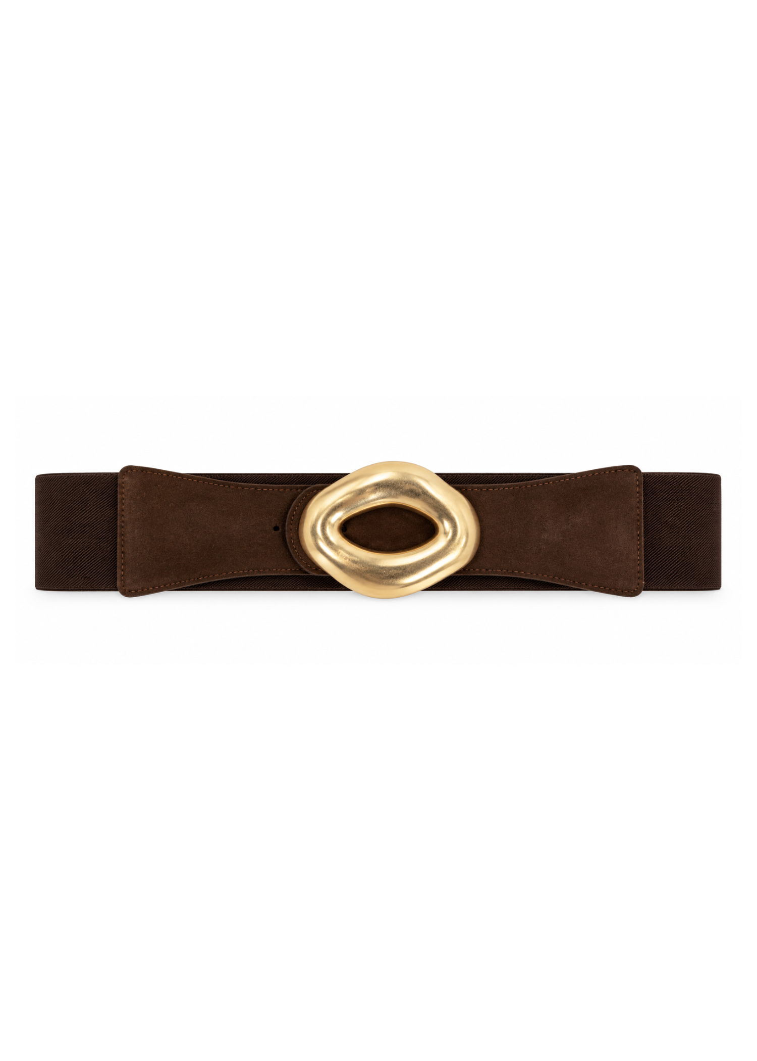 Cintura moro elasticizzata con fibbia scultorea