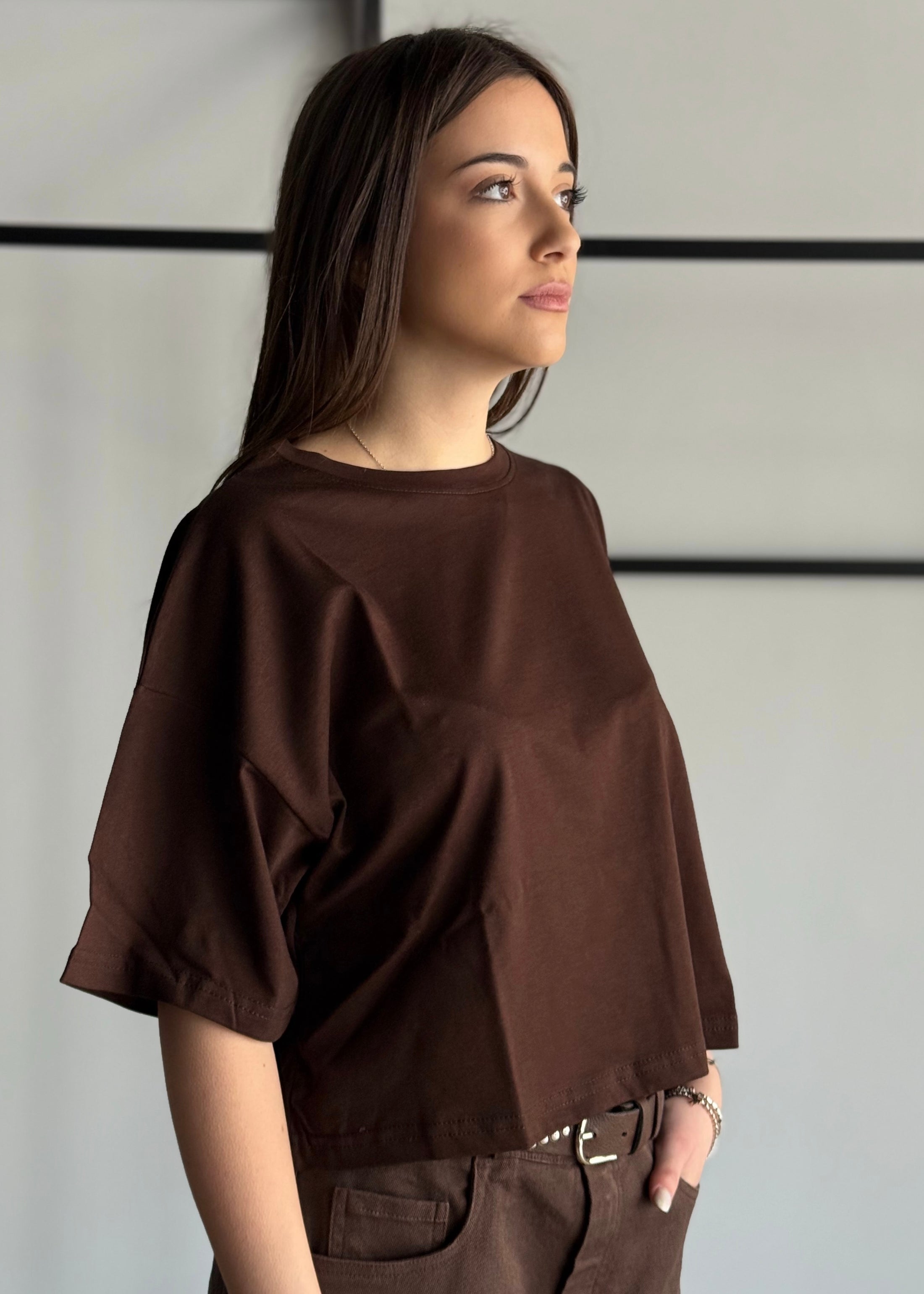 T-shirt THEVICE crop moro