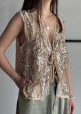 Carica l'immagine nel visualizzatore della galleria, Gilet PHILIALOFT in tulle con paillettes
