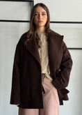 Carica l'immagine nel visualizzatore della galleria, Cappotto monopetto -ZAHJR
