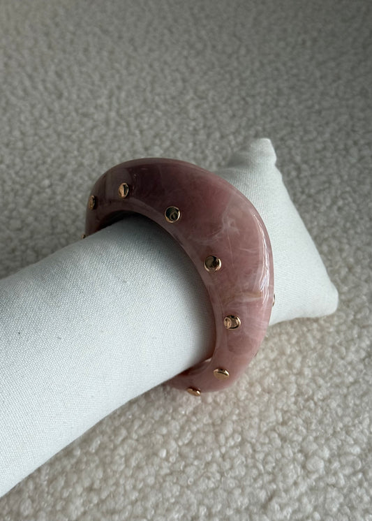 Bracciale THEVICE effetto marmorizzato rosa