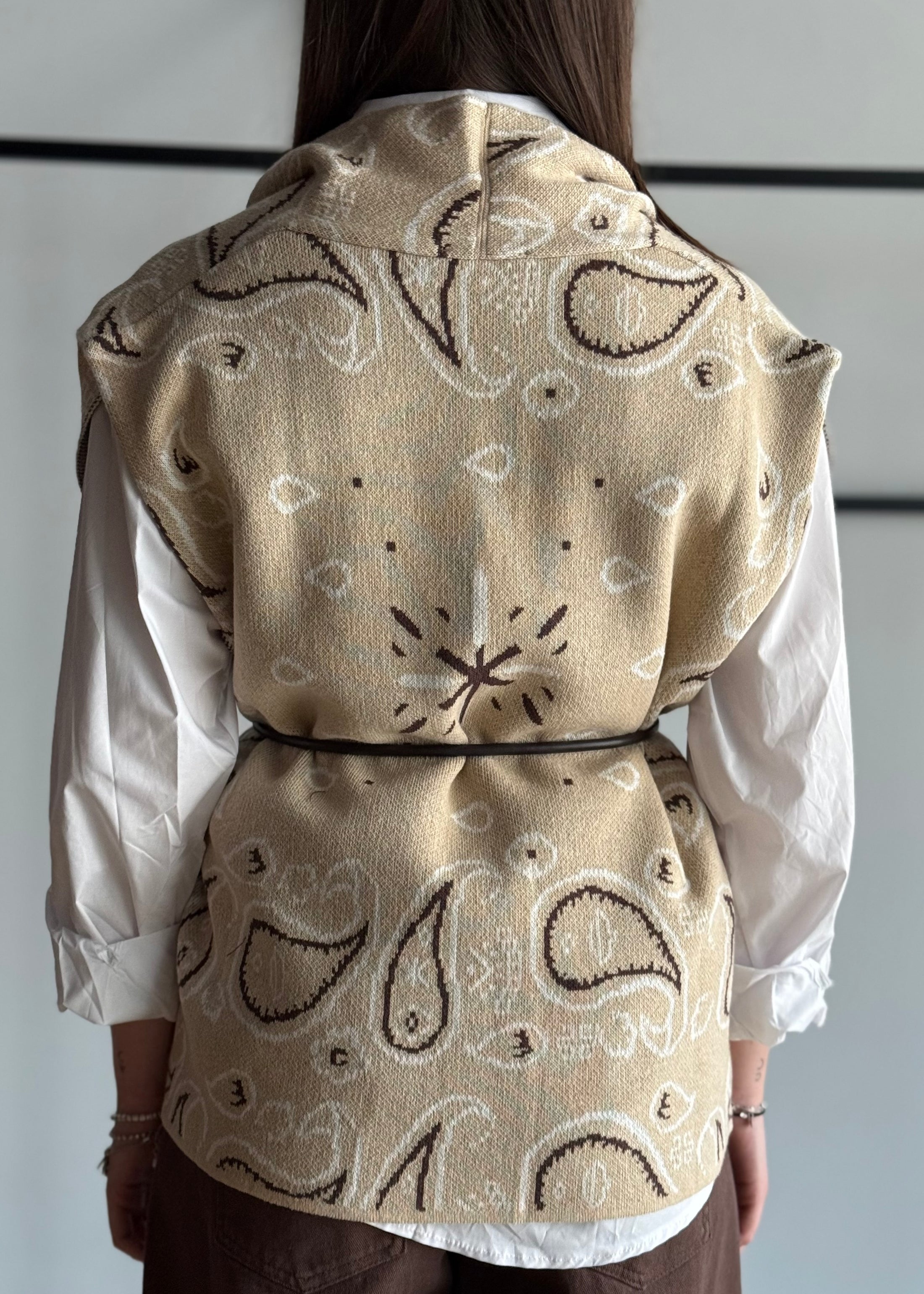 Gilet KONTATTO jacquard