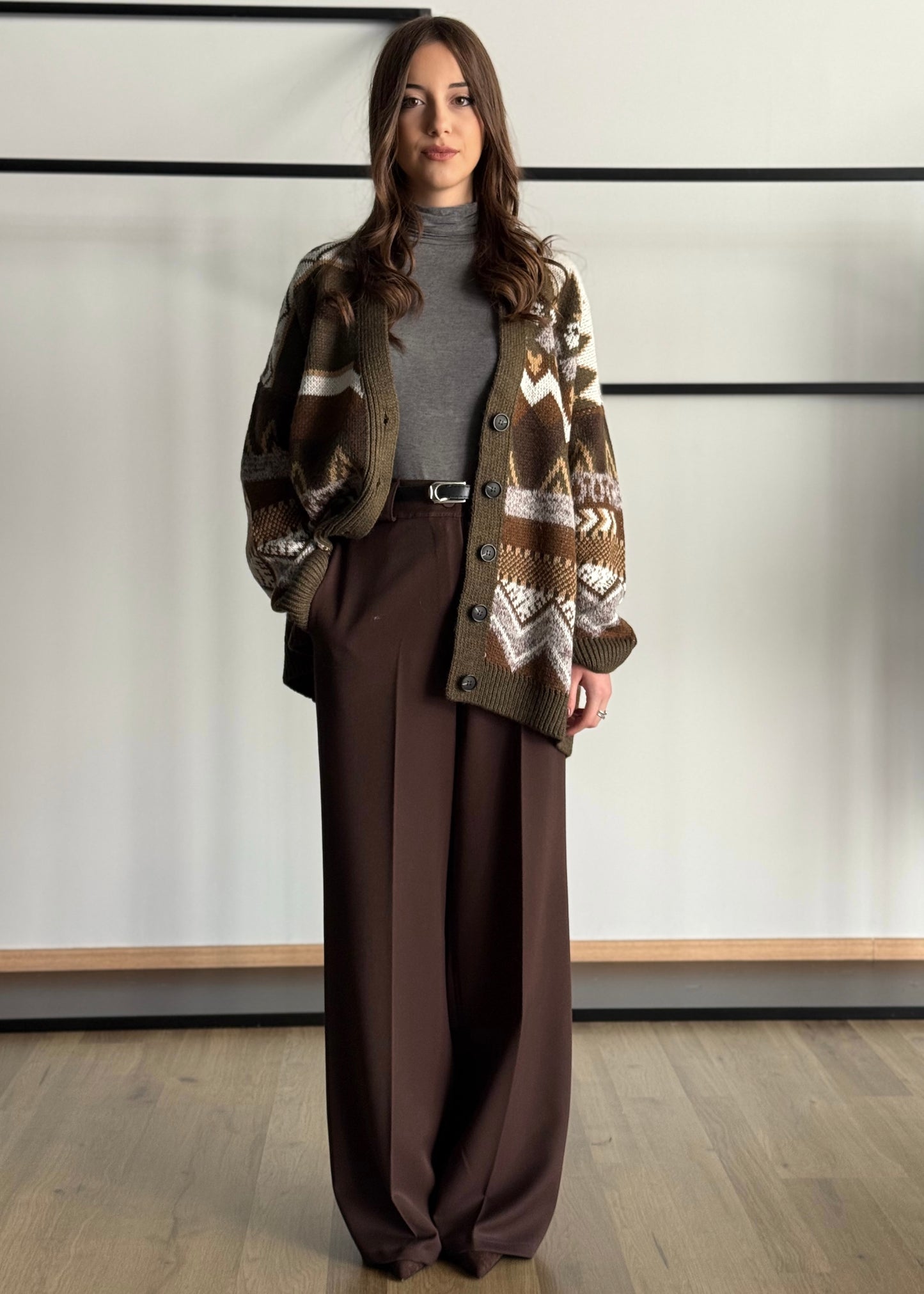 Pantaloni ZAHJR a palazzo