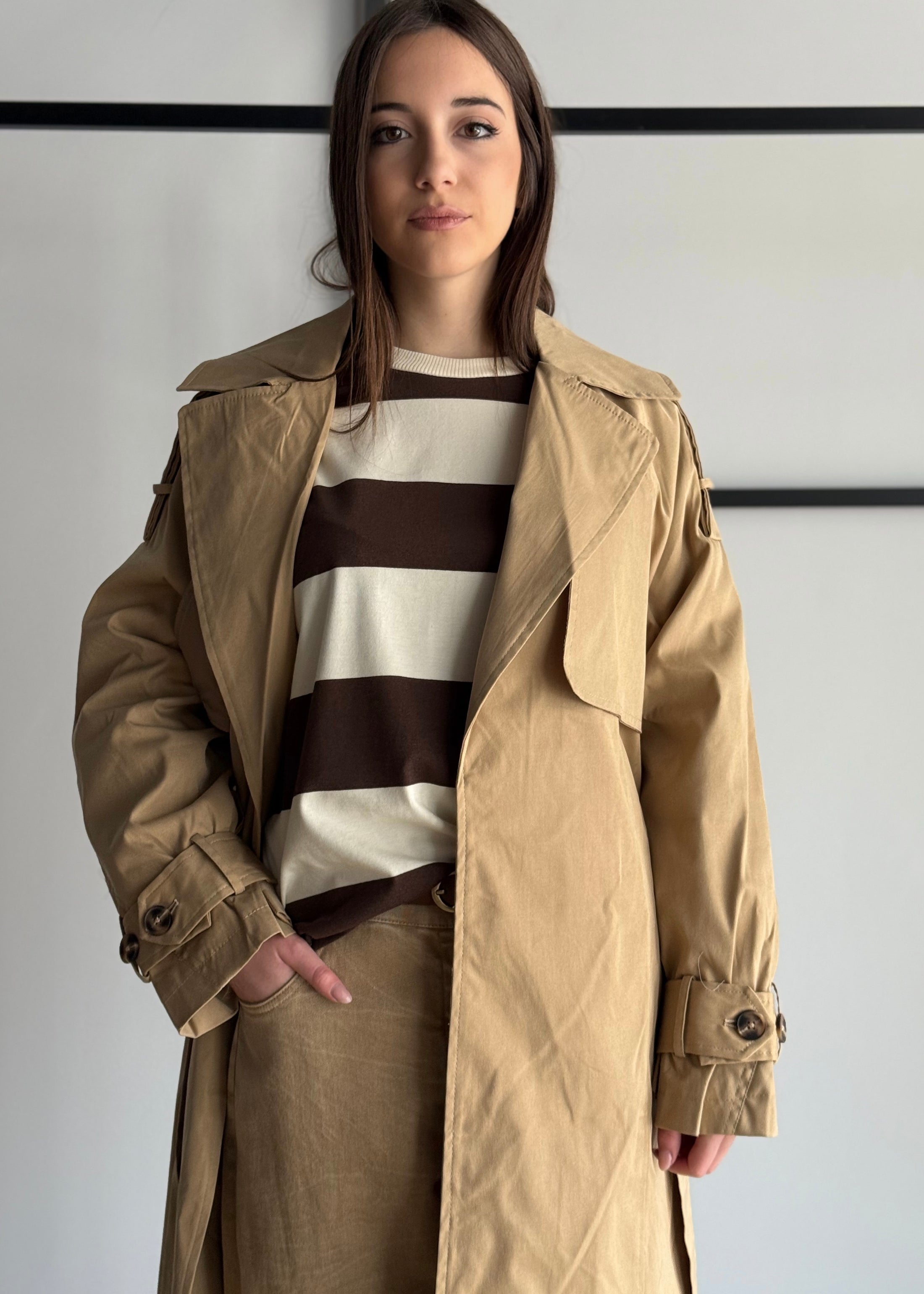 Trench THEVICE con cintura