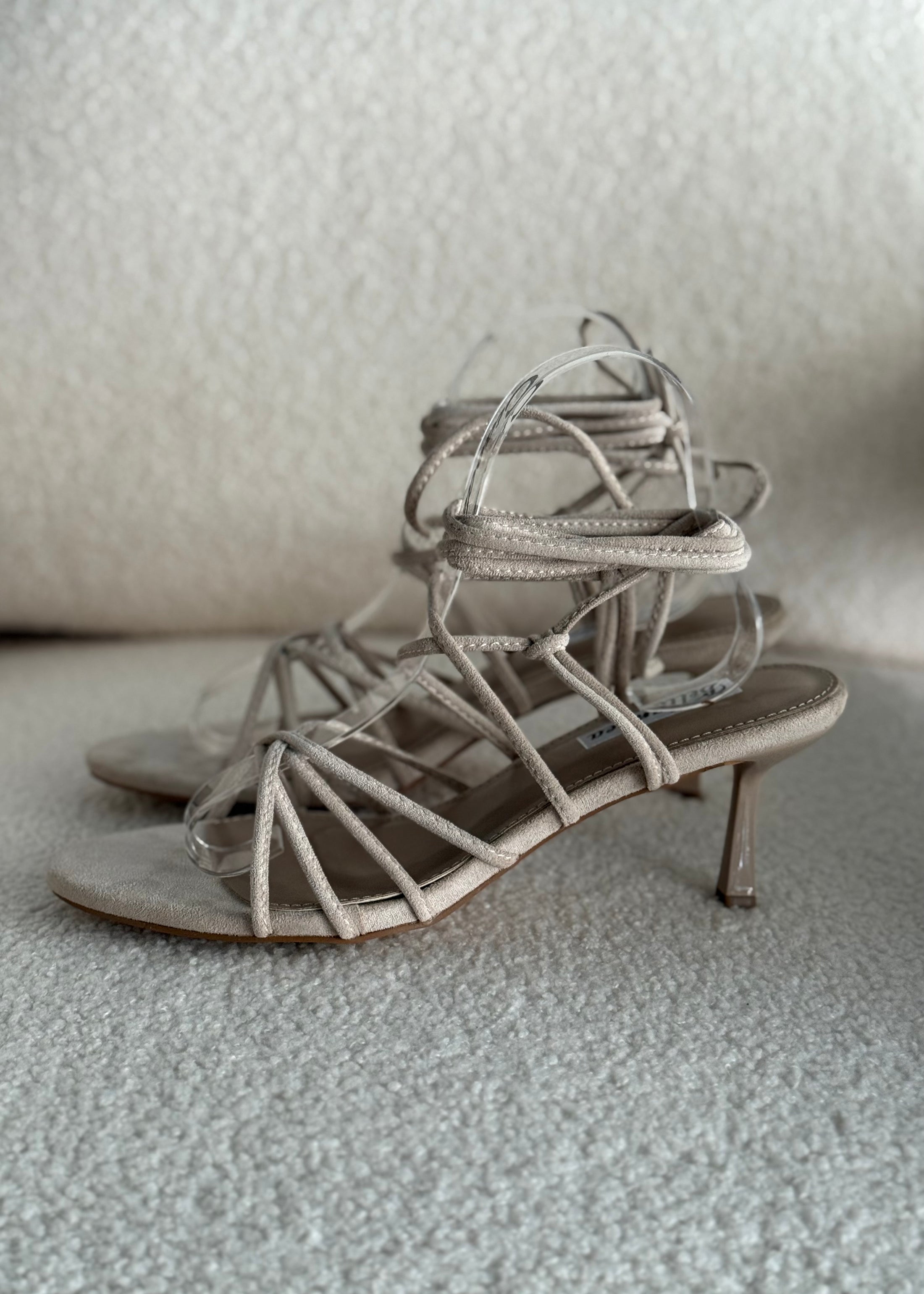 Sandali lace-up THEVICE beige