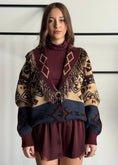 Carica l'immagine nel visualizzatore della galleria, Cardigan ZAHJR jacquard

