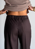 Carica l'immagine nel visualizzatore della galleria, Pantalone moro sartoriale - ZAHJR
