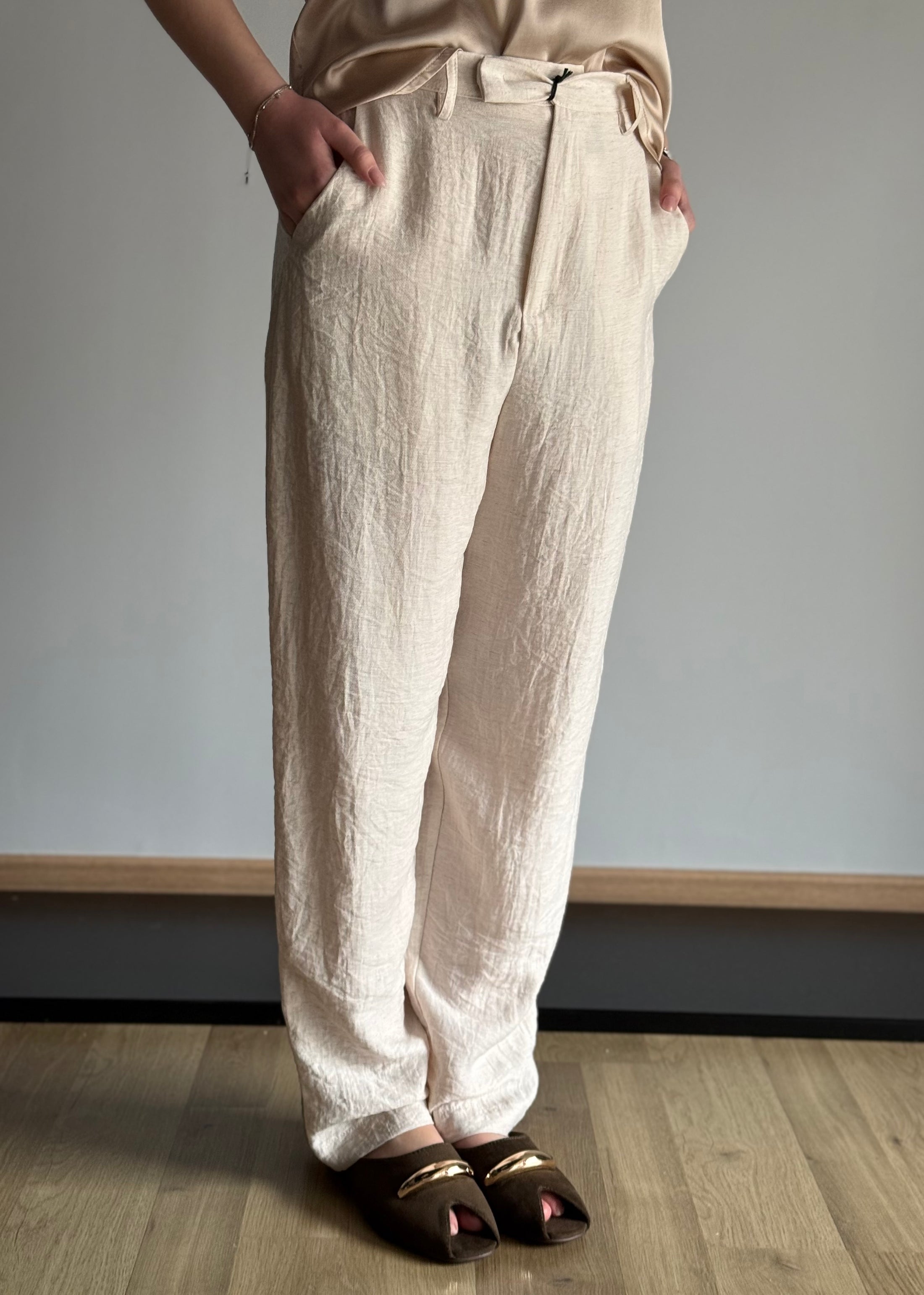 Pantalone PHILIALOFT in misto lino