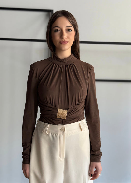 Body ZAHJR con scollo schiena