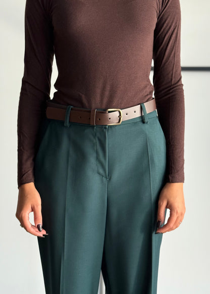 Pantalone dritto con cintura -ZAHJR