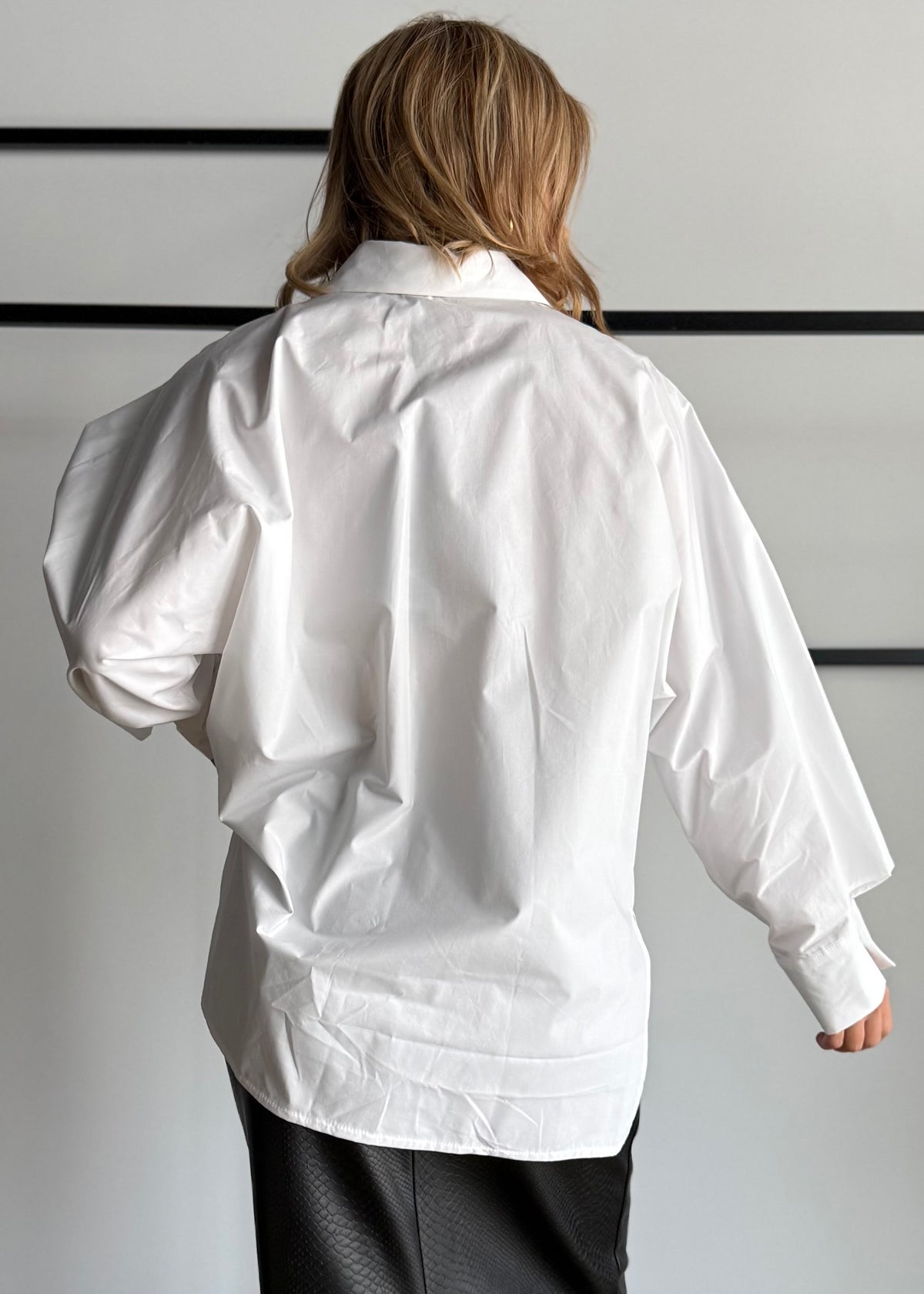 Camicia over con polsini cutout - ZAHJR