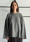 Carica l'immagine nel visualizzatore della galleria, Maglia over in misto lana -KONTATTO
