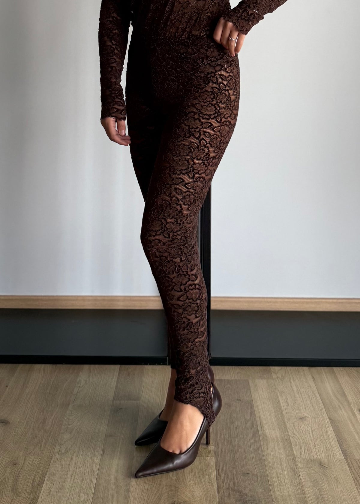 Leggings moro in pizzo - ZAHJR