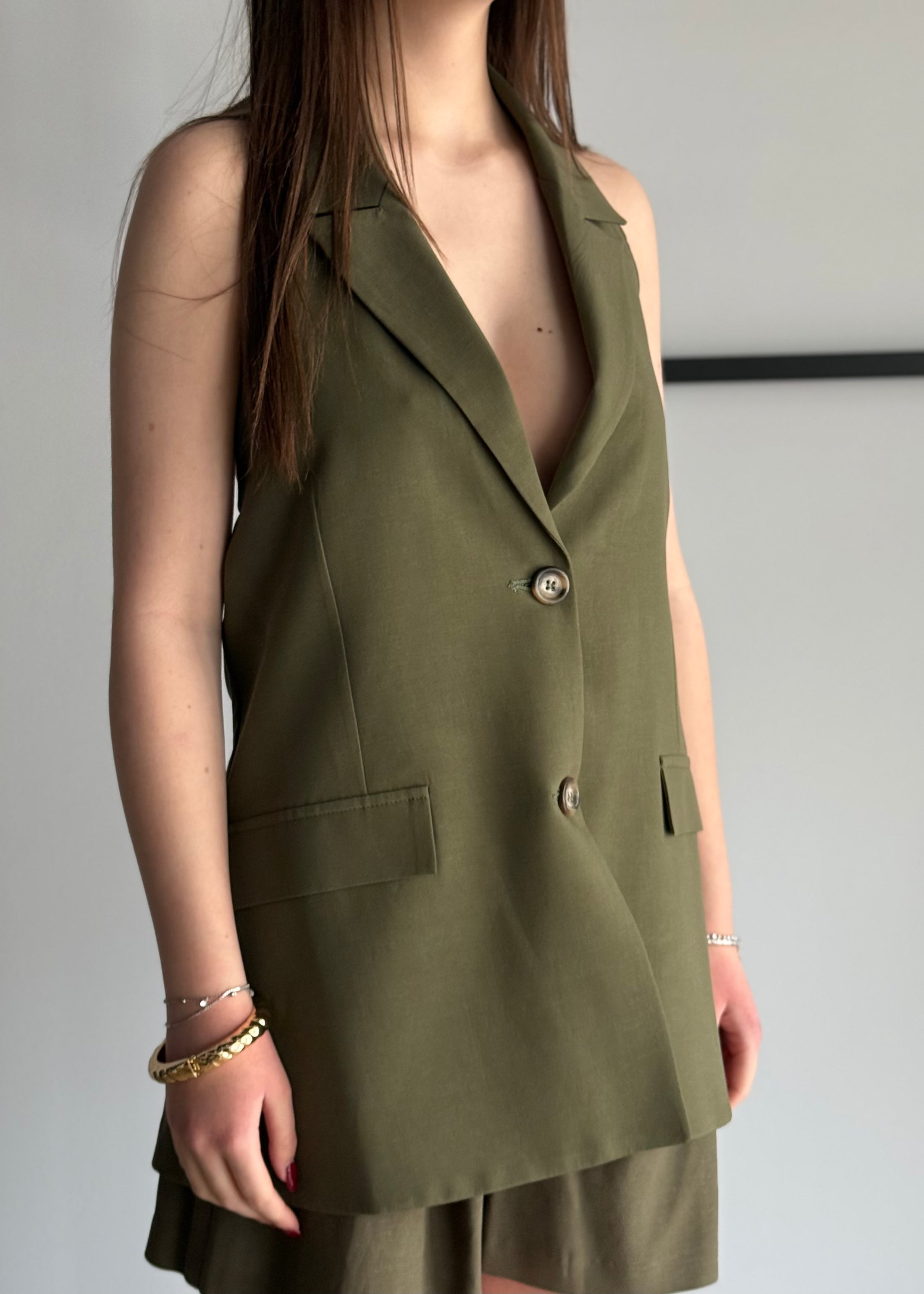 Gilet ZAHJR scollo halter