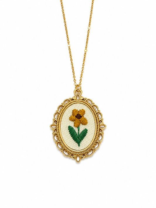 Collana fiore sabbia