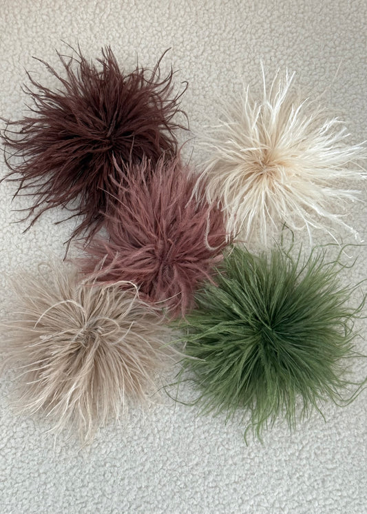 Spilla Feather Bloom