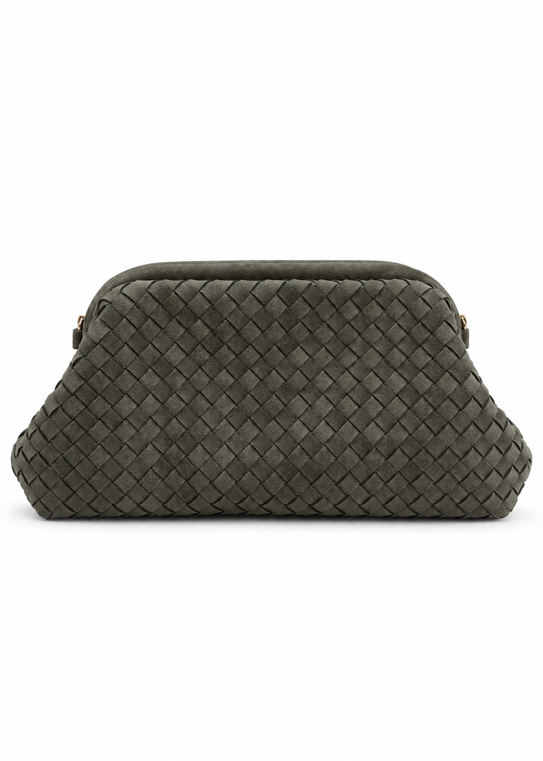 Clutch militare effetto suede