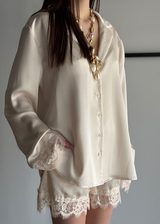 Camicia PHILIALOFT con pizzo