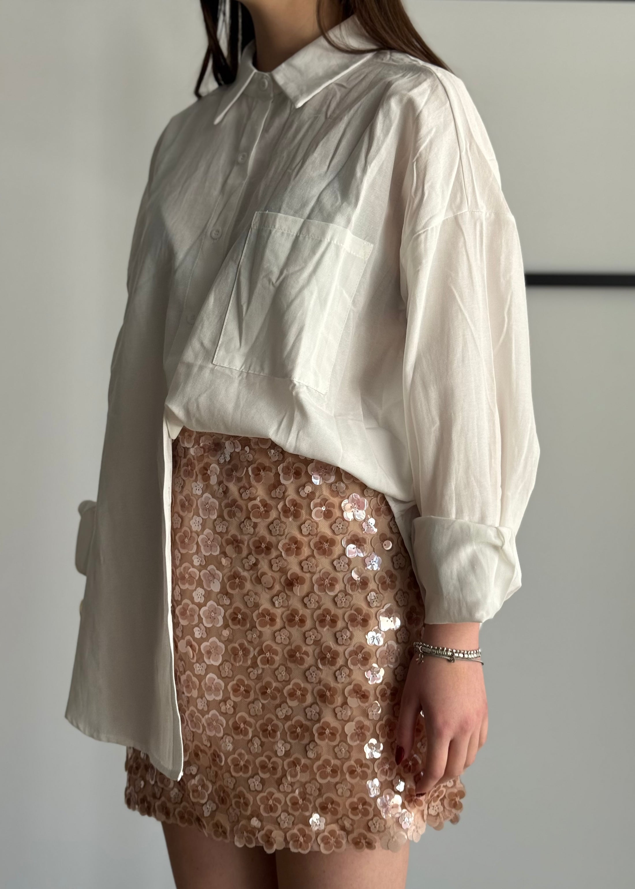 Camicia THEVICE oversize bianca