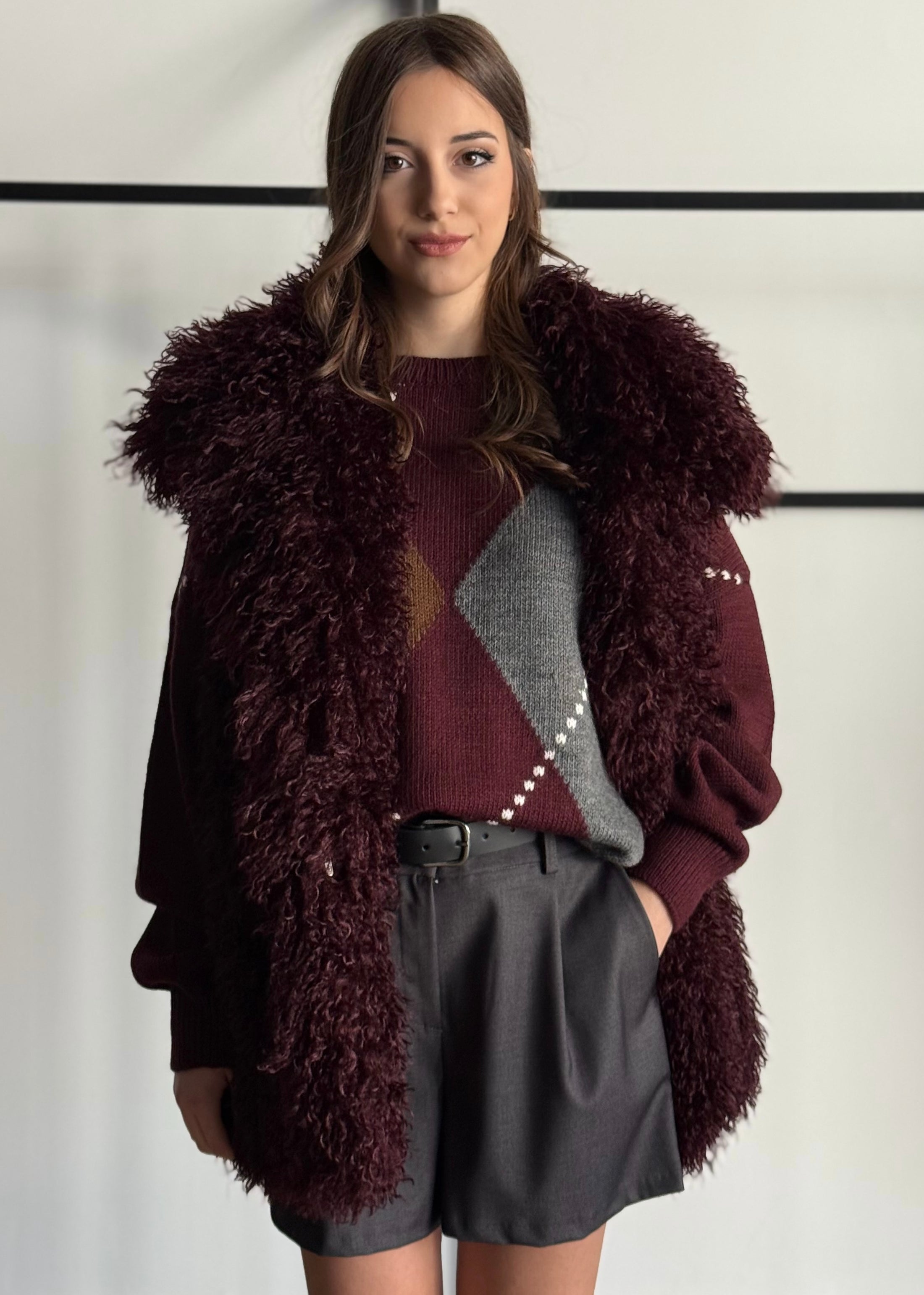 Gilet KONTATTO in Ecopelliccia