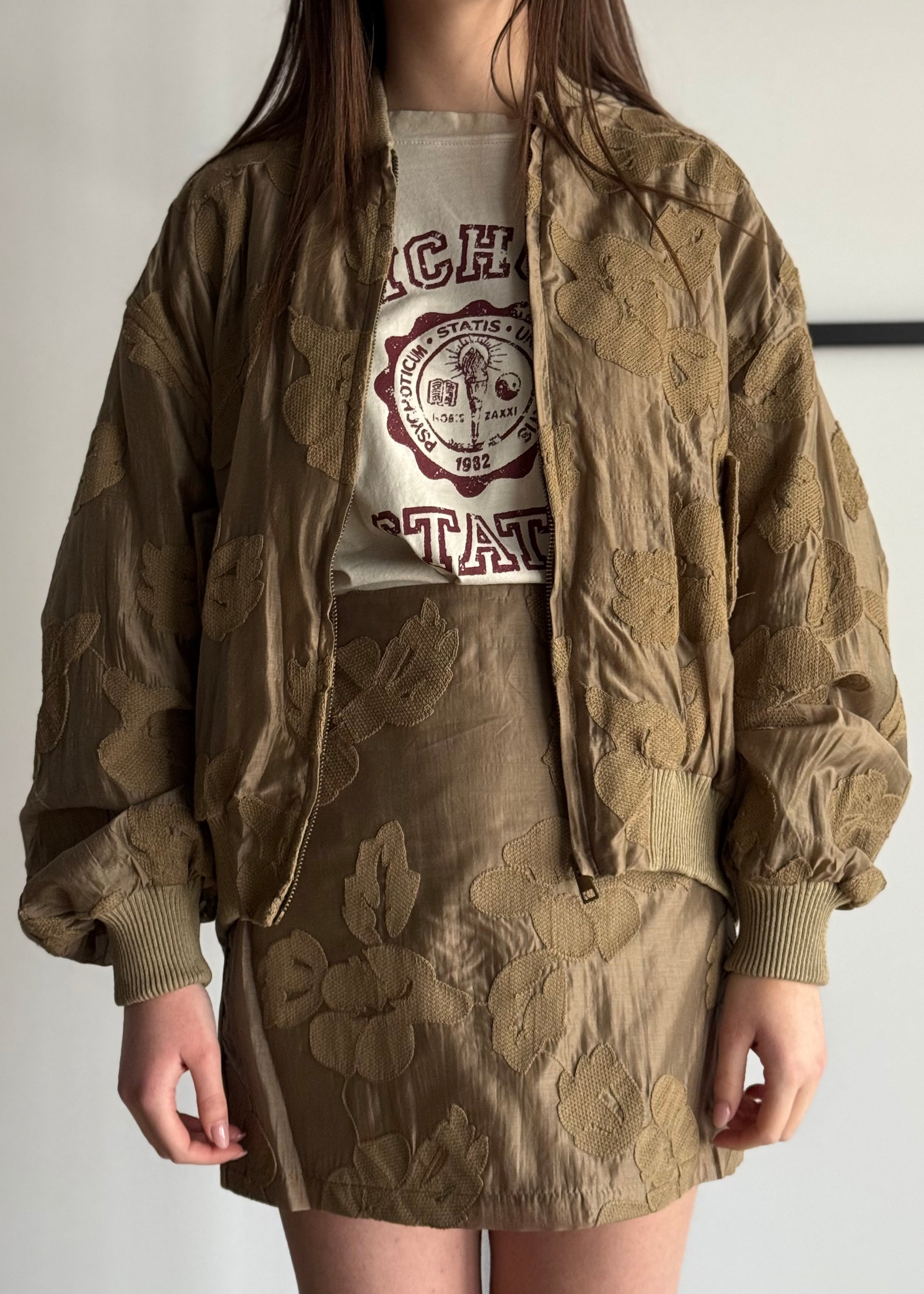 Bomber PHILIALOFT ricamato