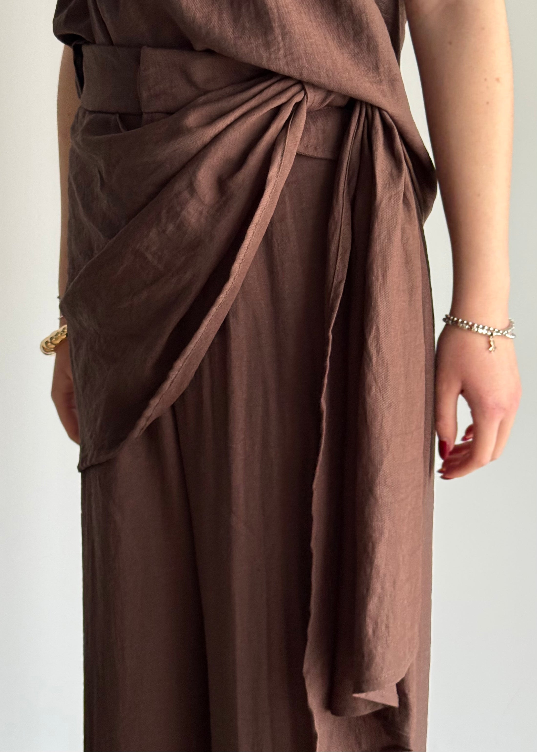 Pantalone PHILIALOFT con drappeggio
