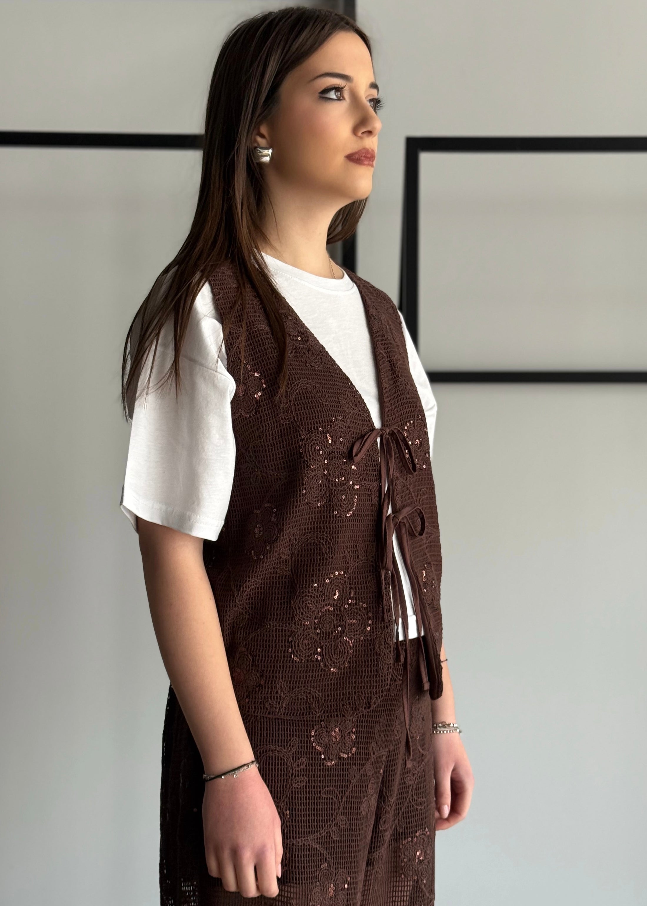 Gilet ZAHJR in crochet