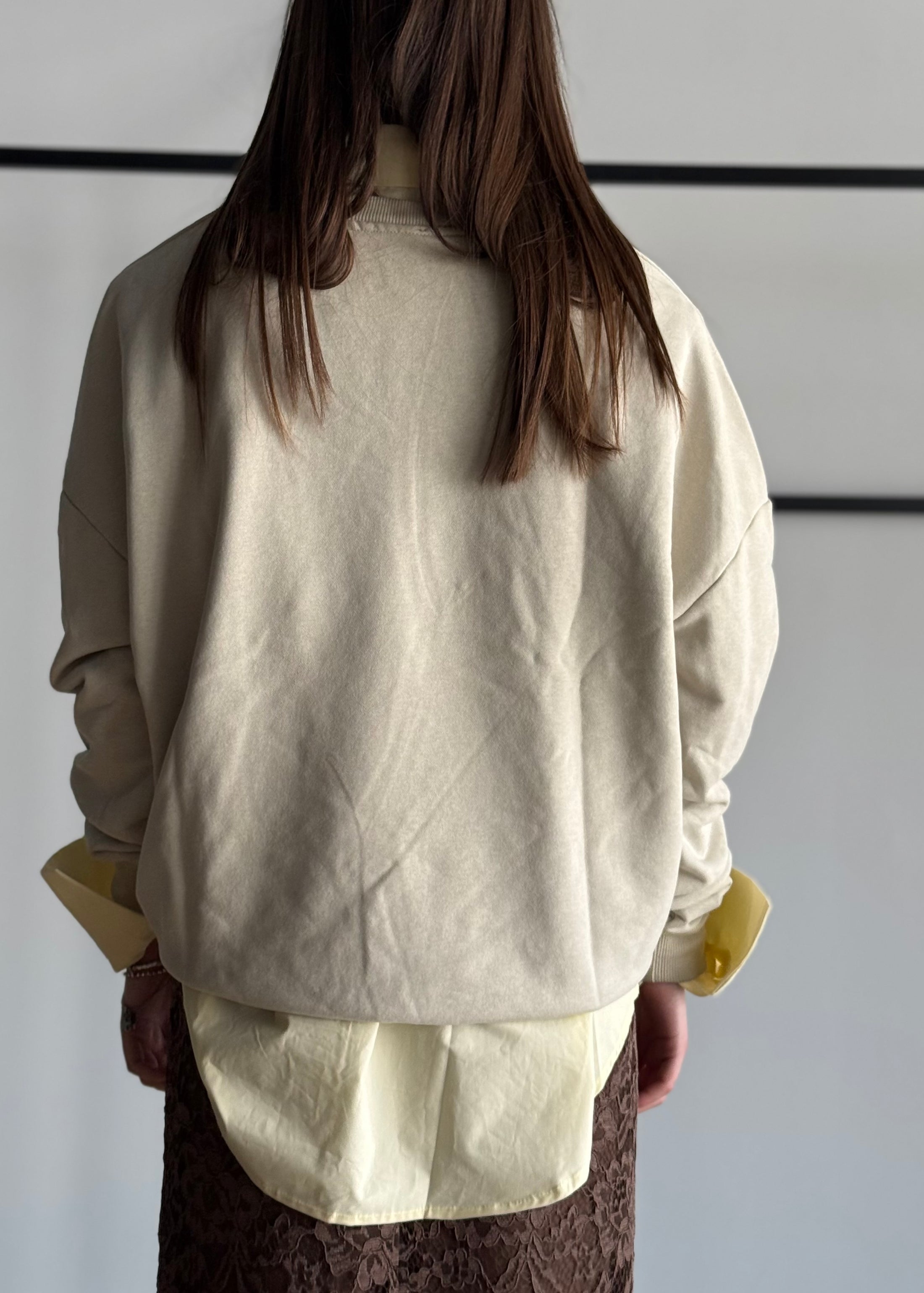 Felpa KONTATTO con stampa