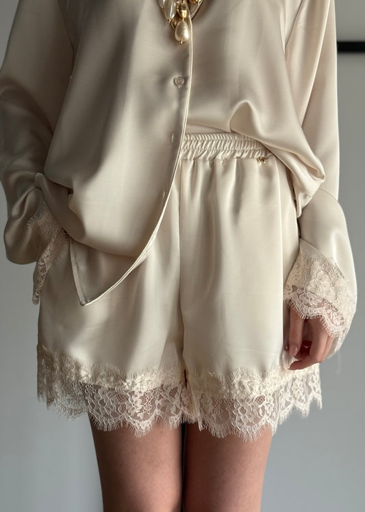 Shorts PHILIALOFT con pizzo