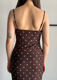 Carica l'immagine nel visualizzatore della galleria, Abito THEVICE a pois moro

