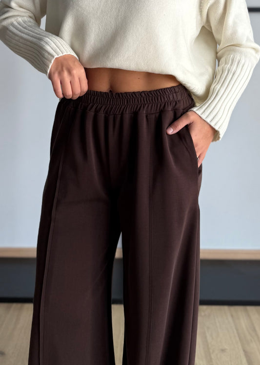 Pantalone tuta moro