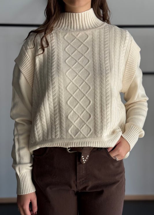 Maglia trecce -ZAHJR