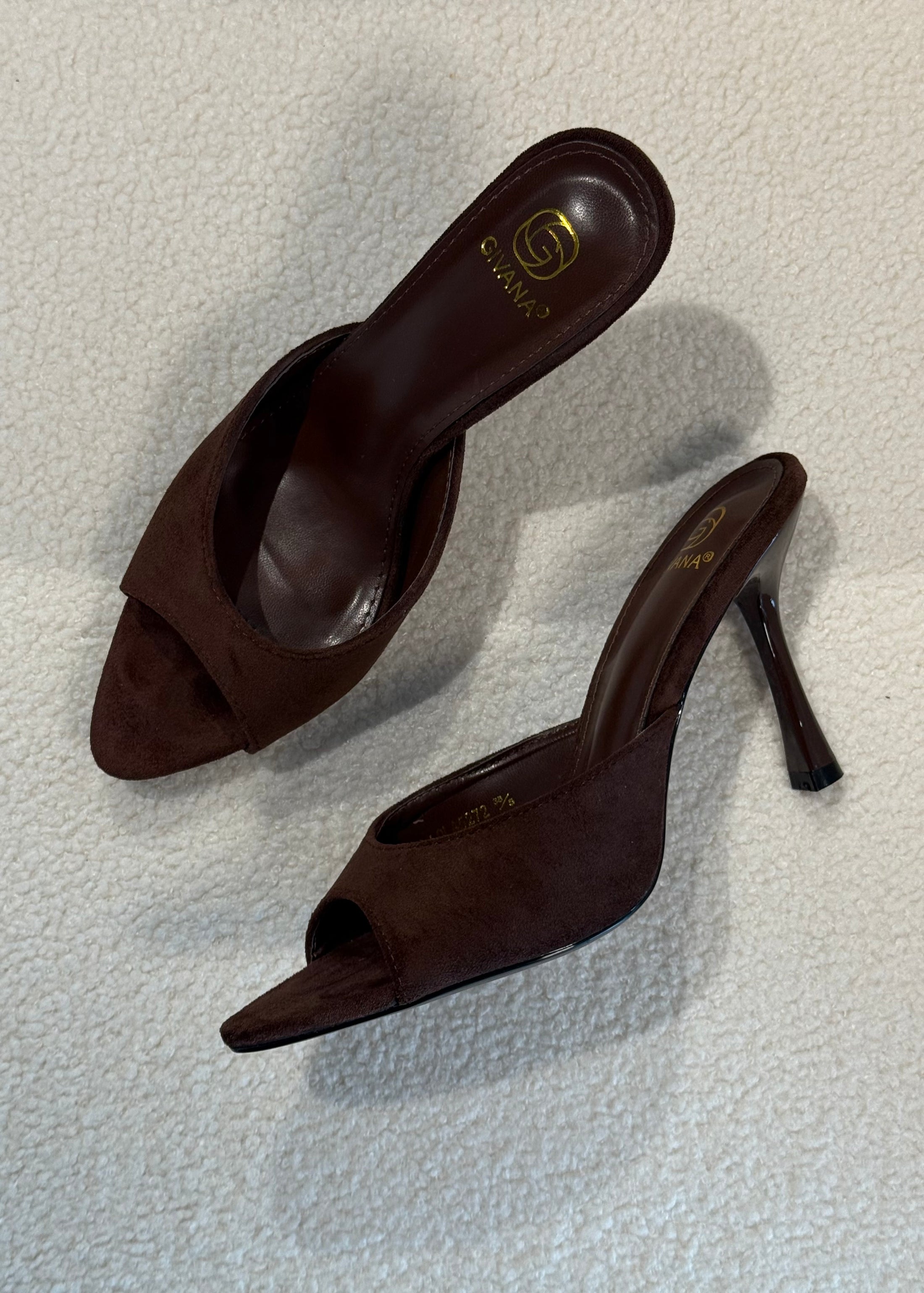 Sandali mule THEVICE cioccolato