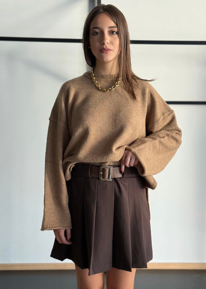 Maglia over in misto lana -KONTATTO