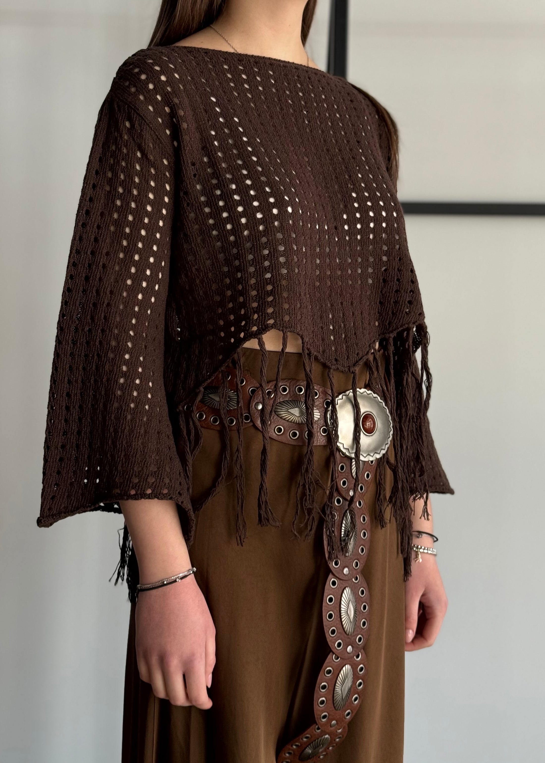 Maglia KONTATTO con frange