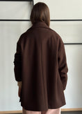 Carica l'immagine nel visualizzatore della galleria, Cappotto monopetto -ZAHJR
