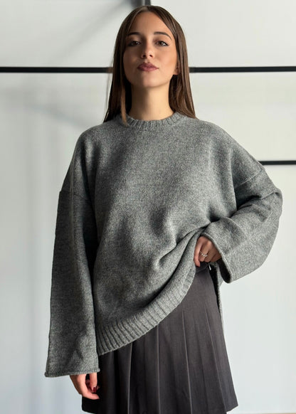 Maglia over in misto lana -KONTATTO