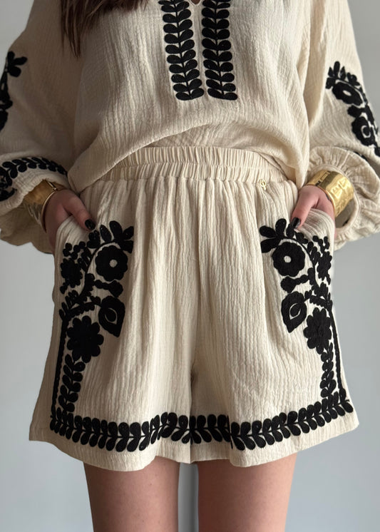 Shorts PHILIALOFT ricamato