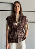 Carica l'immagine nel visualizzatore della galleria, Gilet KONTATTO jacquard
