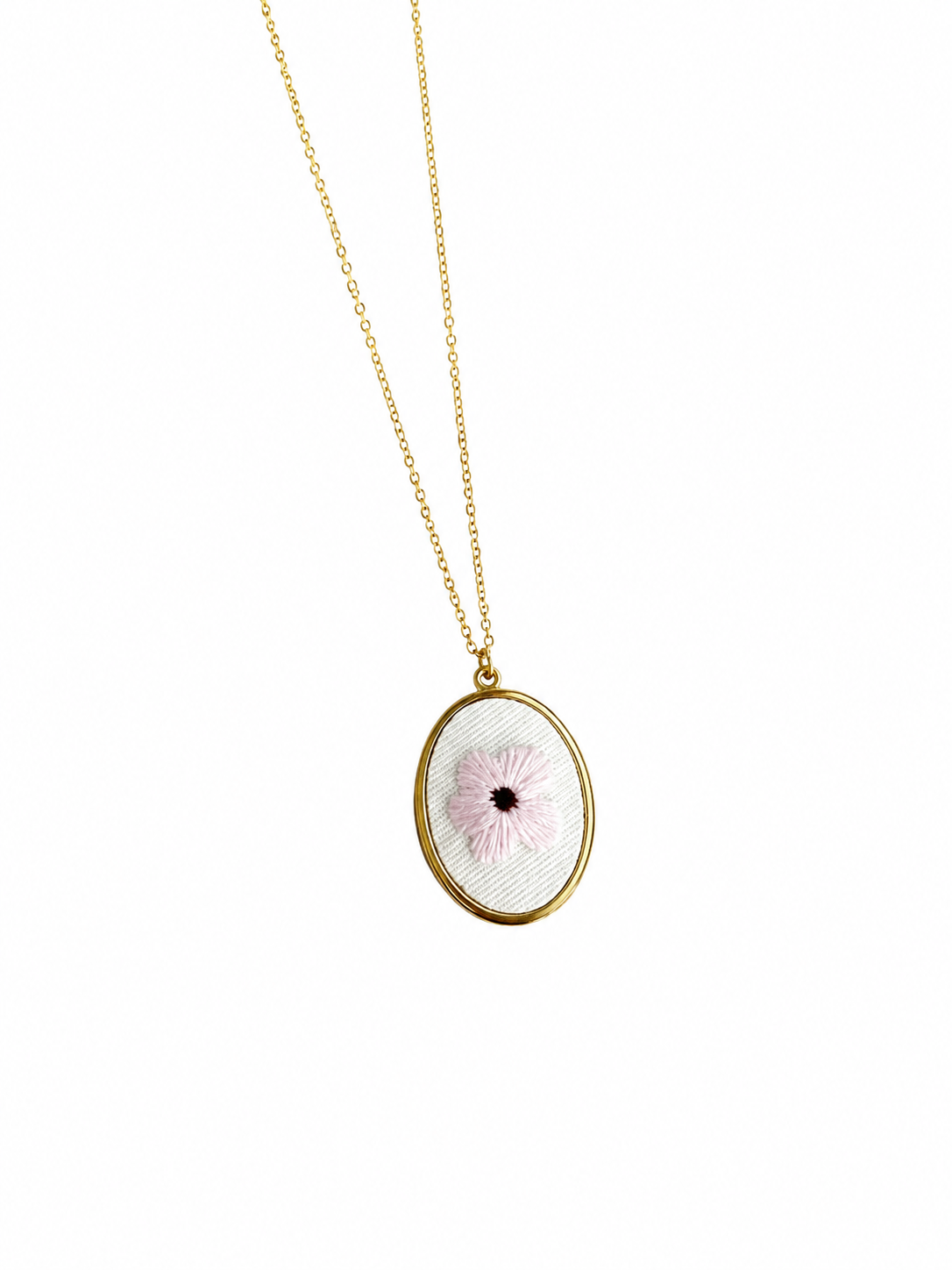 Collana con fiore